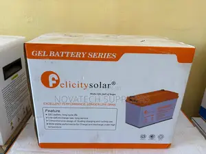 1.2kwh 12V 100Ah Felicity Deep Cycle Gel Battery for Backup Power