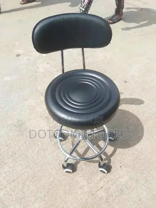 Laboratory Chair Height Adjustable Lab Stools With Back Rest