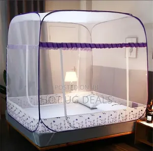 6×6 Portable Pop-Up Mosquito Net – Foldable Bed Mosquito Net