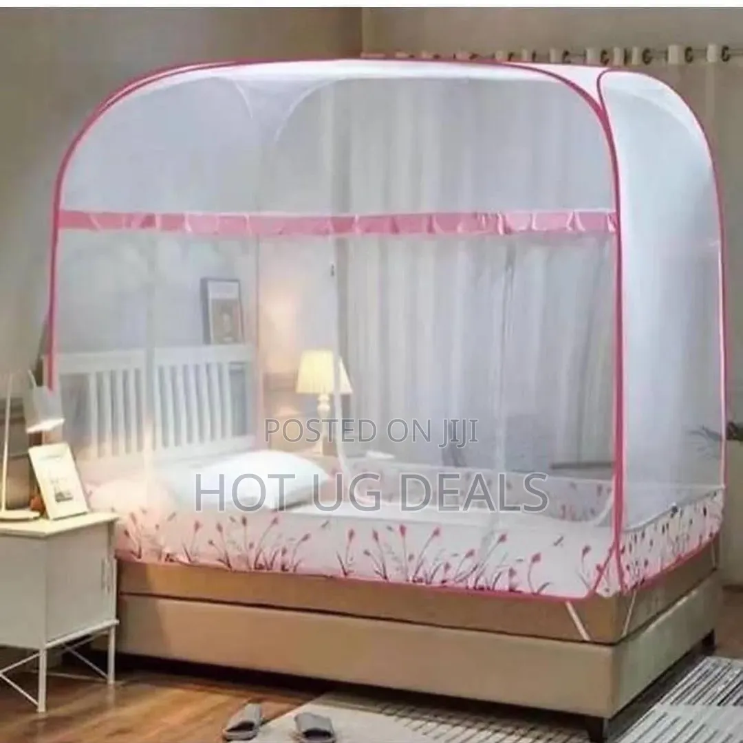 6×6 Portable Pop-Up Mosquito Net – Foldable Bed Mosquito Net