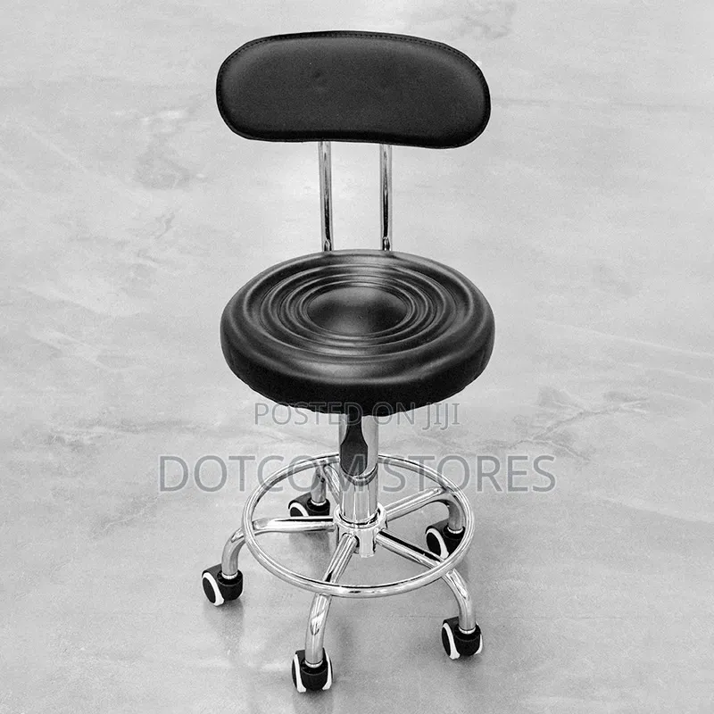 Laboratory Chair Height Adjustable Lab Stools With Back Rest