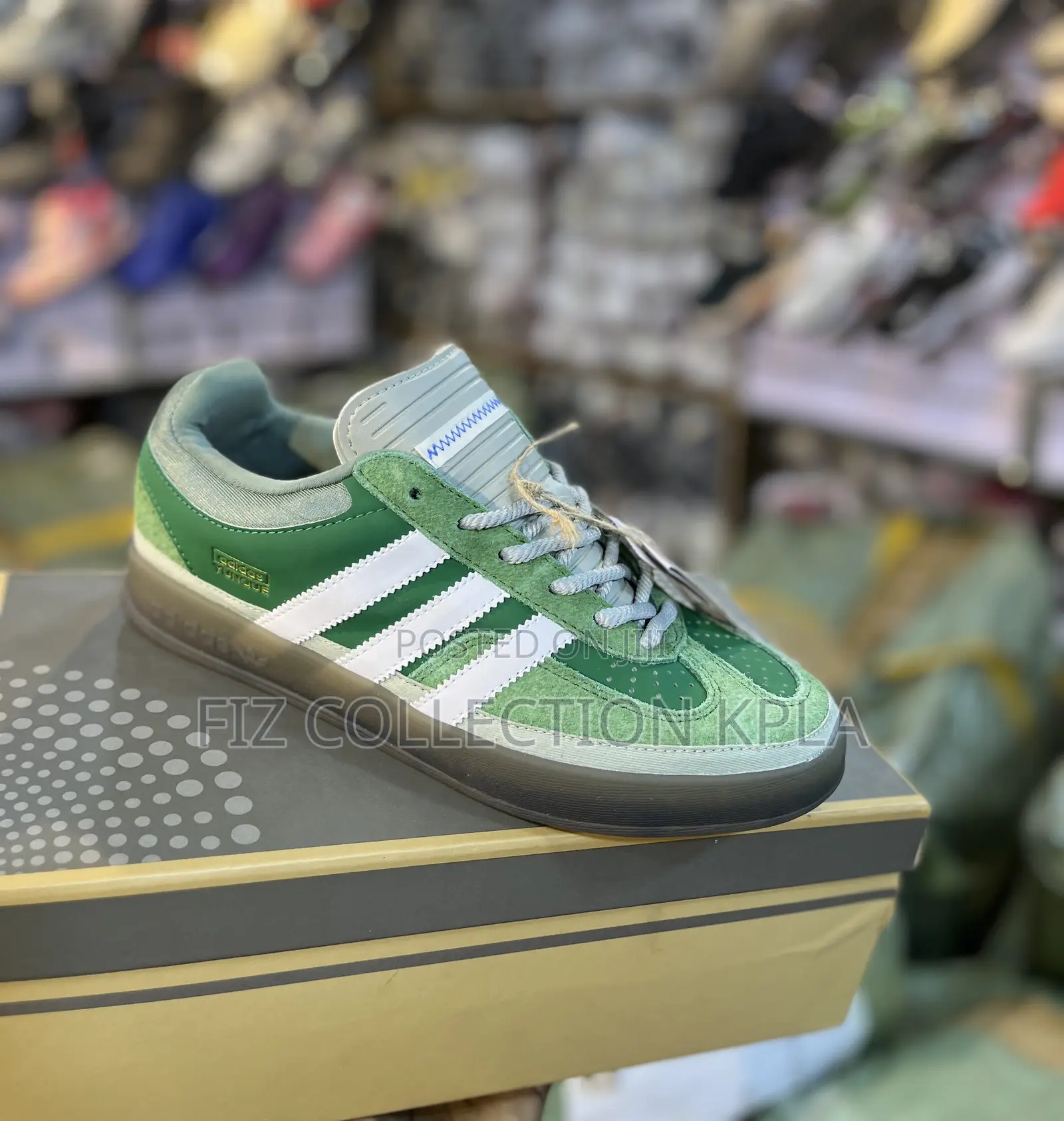 Original Bad Bunny Adidas Gazelle Indoor El Yunque Green