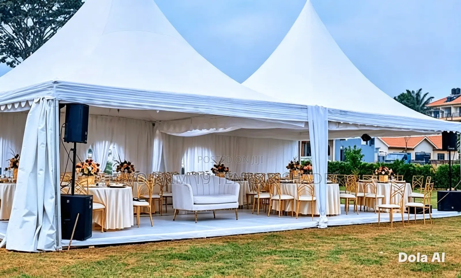 A Luxurious Outdoor Event Tent