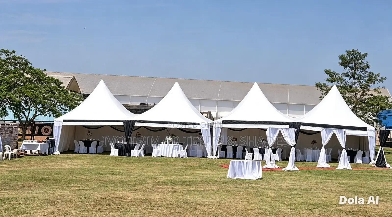 100 Seater High-Peak Marquee System