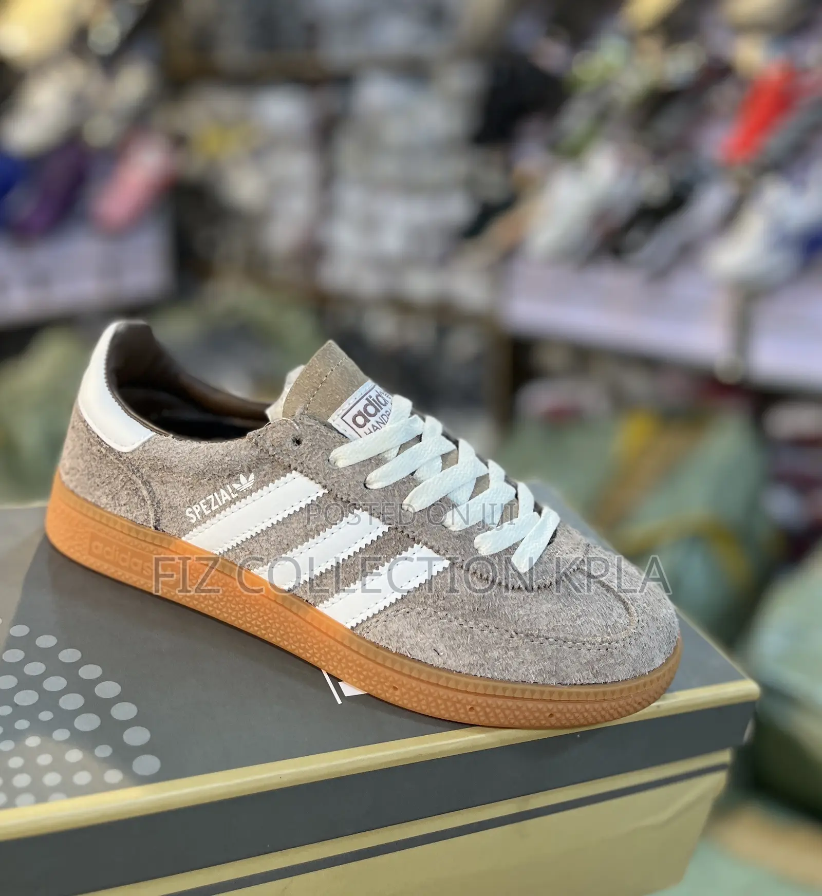 Original Adidas Handball Spezial Earth Strata Brown Sneakers
