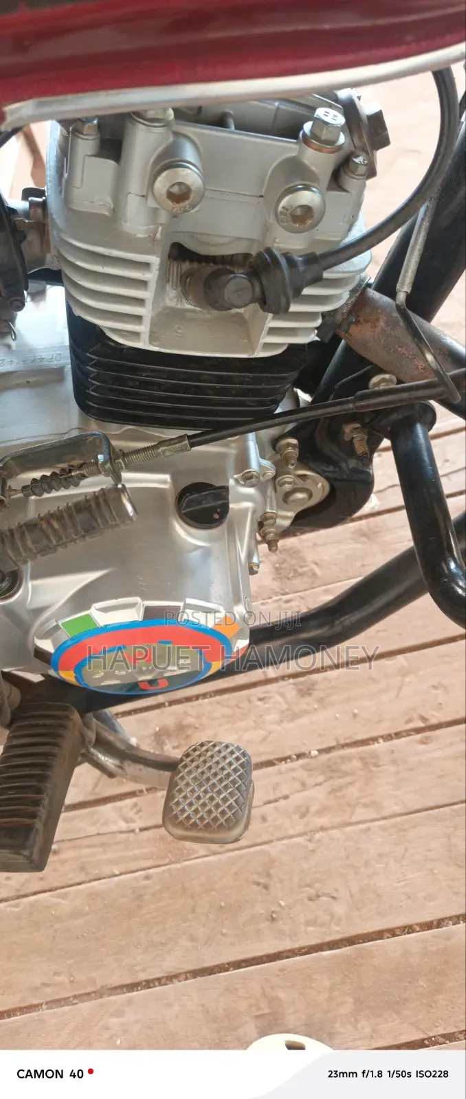 TVS HLX 125 2020 Red