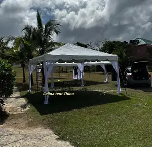 Commercial High-Peak Frame Tent Setup
