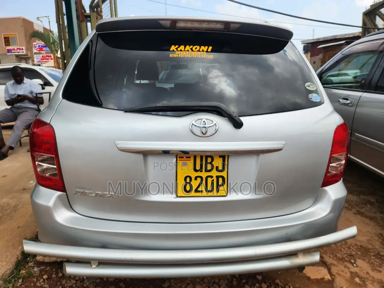 Toyota Corolla Fielder 2008 Silver