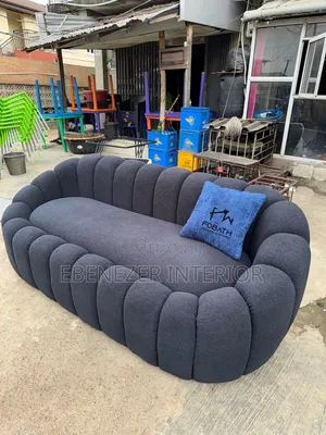 Scalloped 3-Seater Sofa
