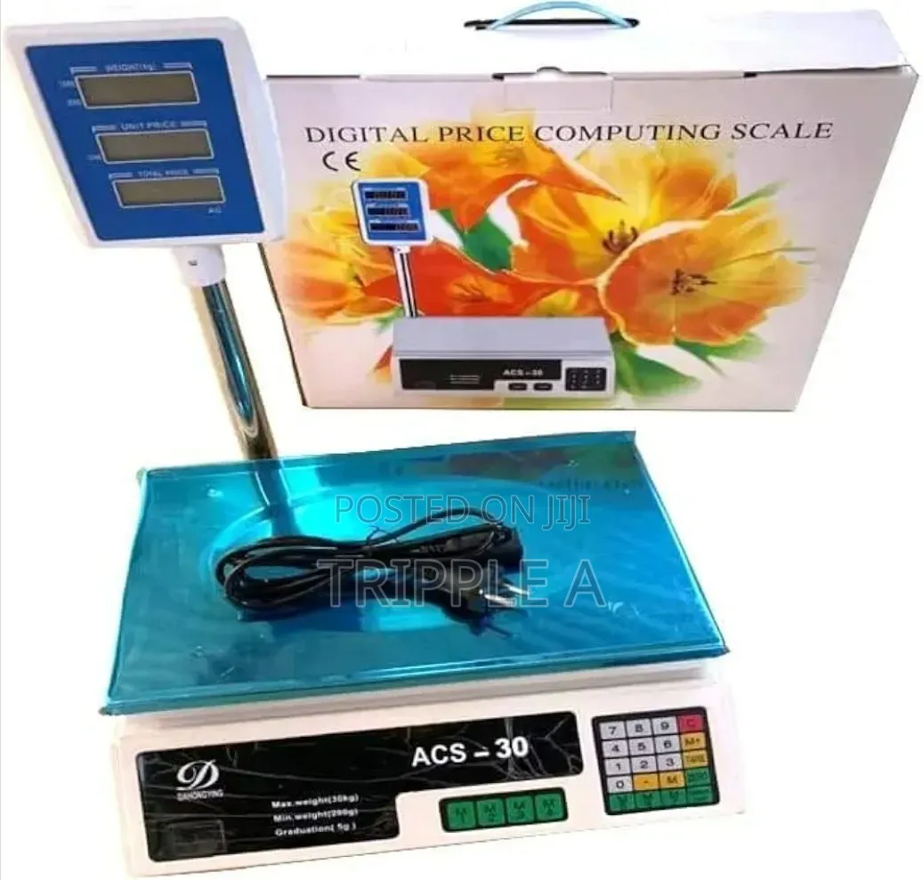 Tower Display Acs-30kg Weight Scale