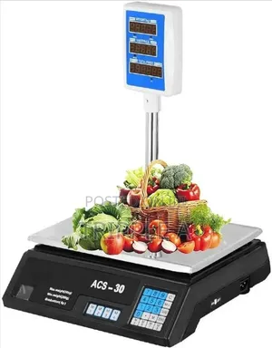 Tower Display Acs-30kg Weight Scale