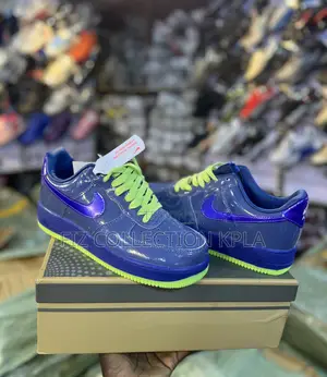 Original Nike Air Force 1 Low QS Mystic Navy Grape Ice Sneakers