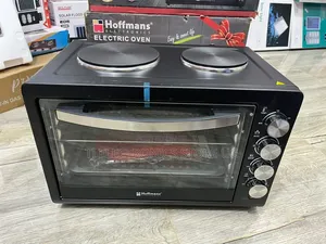 Hoffmans 55L Electric Oven With 2 Hot Plates