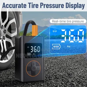 Multifunctional 3 in 1 Portable Car Air Pump and Phone Power Bank