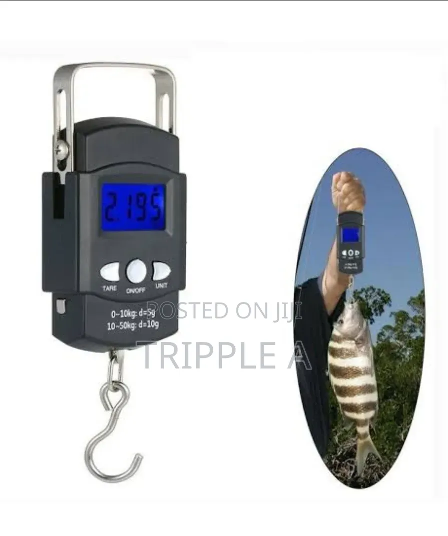 Premium Quality Digital 50kg Weighing Scale With Metal Hook