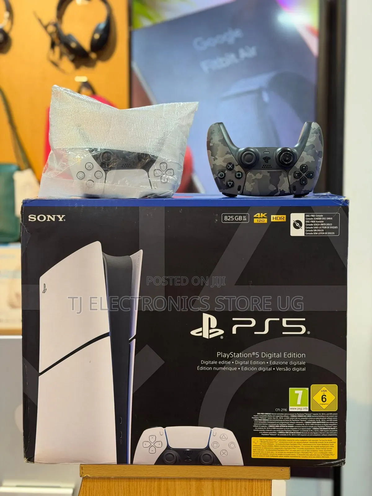 Sony PlayStation 5 Digital Edition With 2 Orginal Controllers