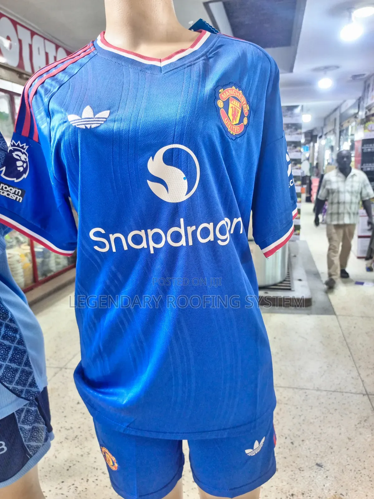 Manchester United Blue Jersey Kit