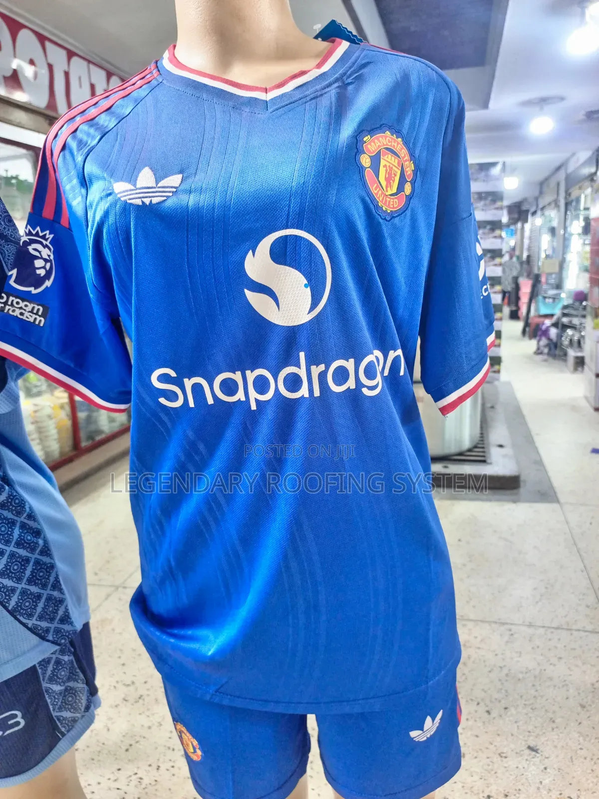 Manchester United Blue Jersey Kit