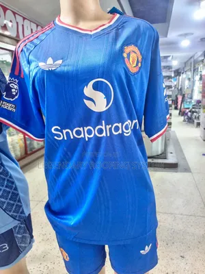 Manchester United Blue Jersey Kit
