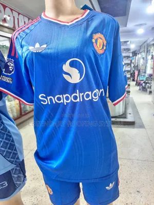 Manchester United Blue Jersey Kit