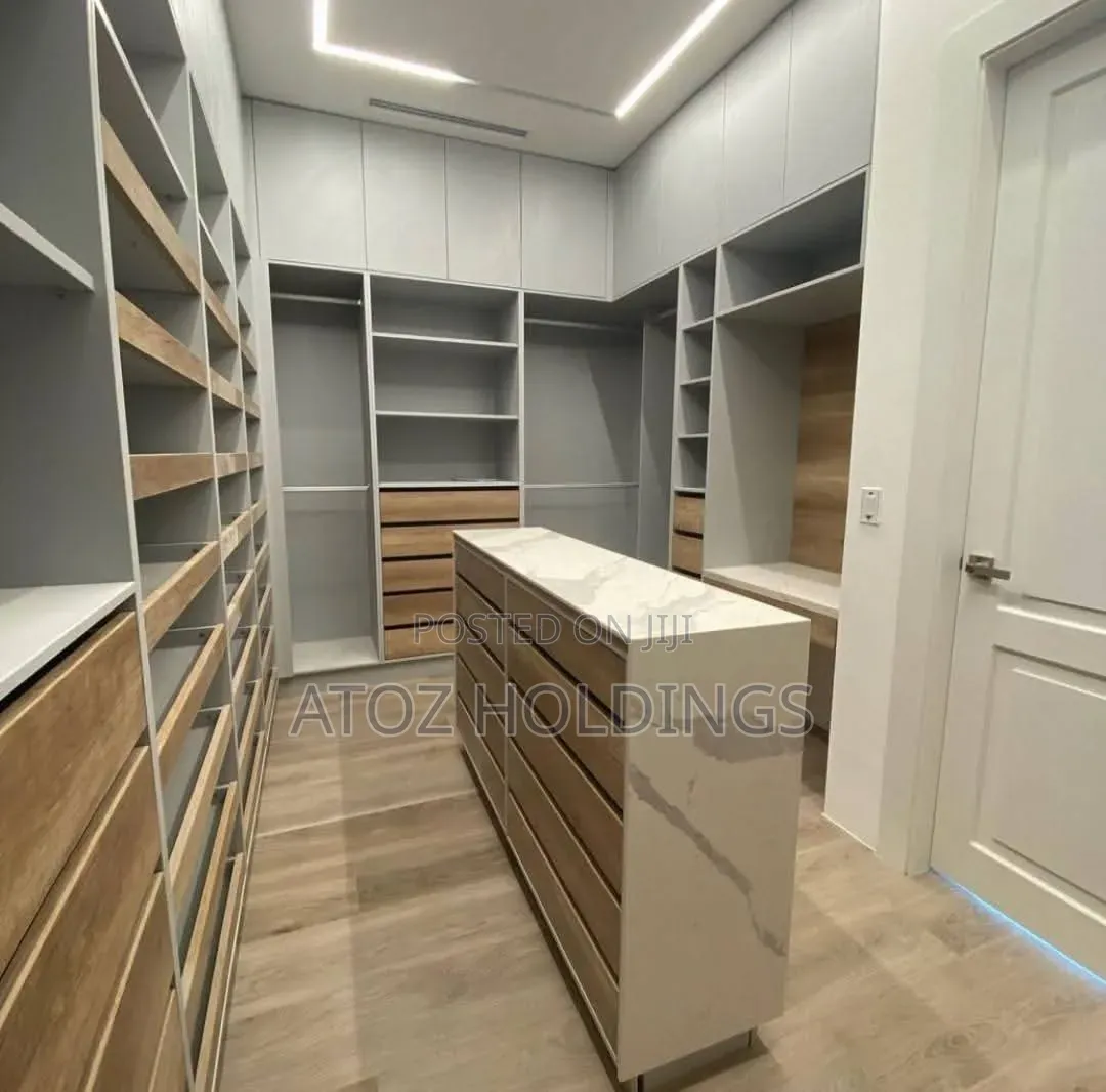 Walk-in Closets in Any Colour From 900,000/- Per Running Meter