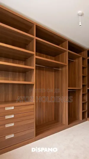 Walk-in Closets in Any Colour From 900,000/- Per Running Meter