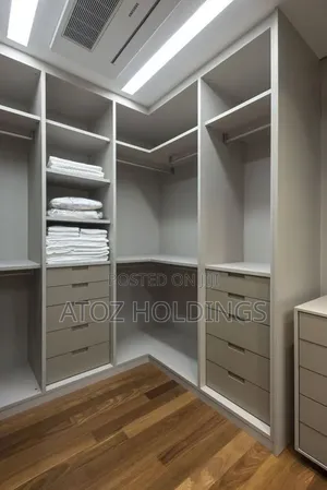 Walk-in Closets in Any Colour From 900,000/- Per Running Meter