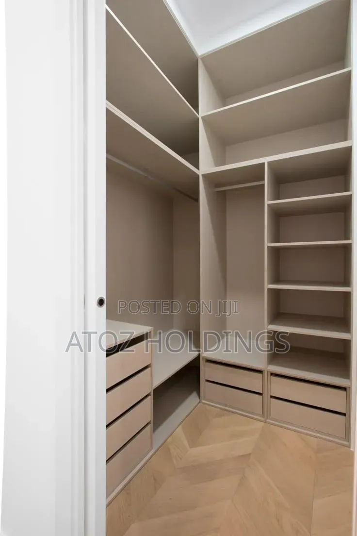 Walk-in Closets in Any Colour From 900,000/- Per Running Meter
