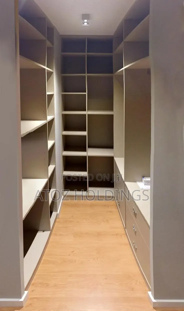 Walk-in Closets in Any Colour From 900,000/- Per Running Meter