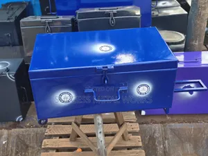 Single Lock School Metallic Medium With Rollers