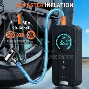 Car Jump Starter, Tire Inflator and Compressor