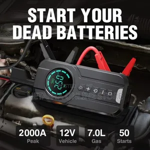 Car Jump Starter, Tire Inflator and Compressor
