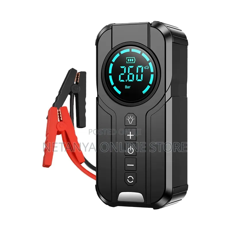 Car Jump Starter, Tire Inflator and Compressor