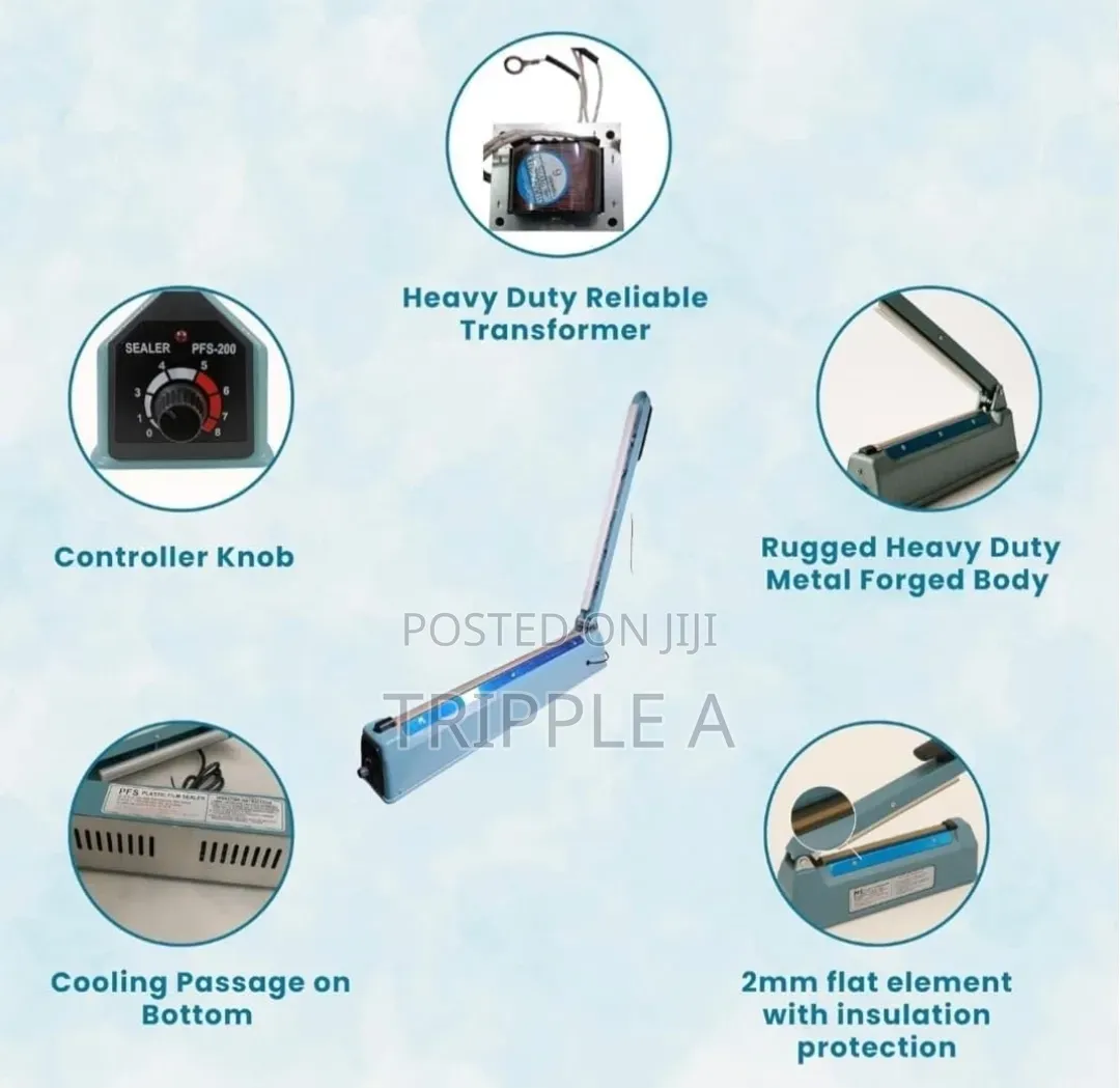 Commercial Manual PFS-500 Impulse Heat Sealer