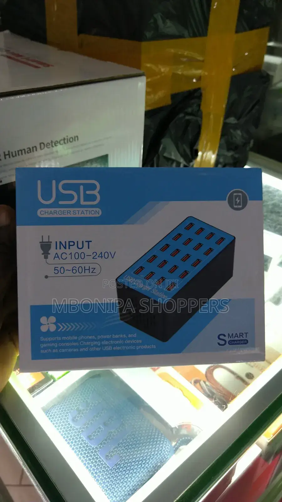 20 Port USB Charging Station Power 100W Desktop Phone Charging Station