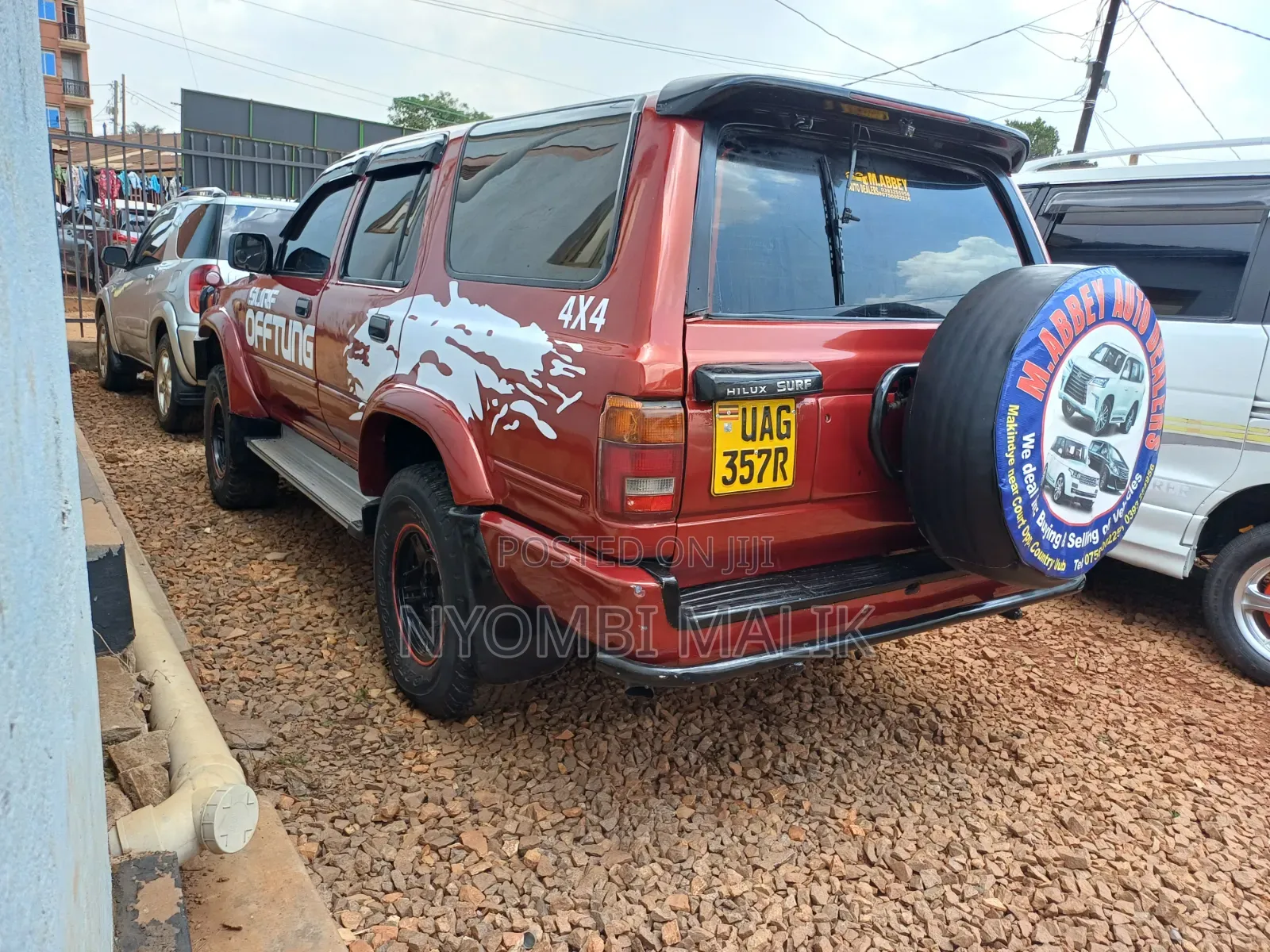 Toyota Hilux Surf 1998 Red