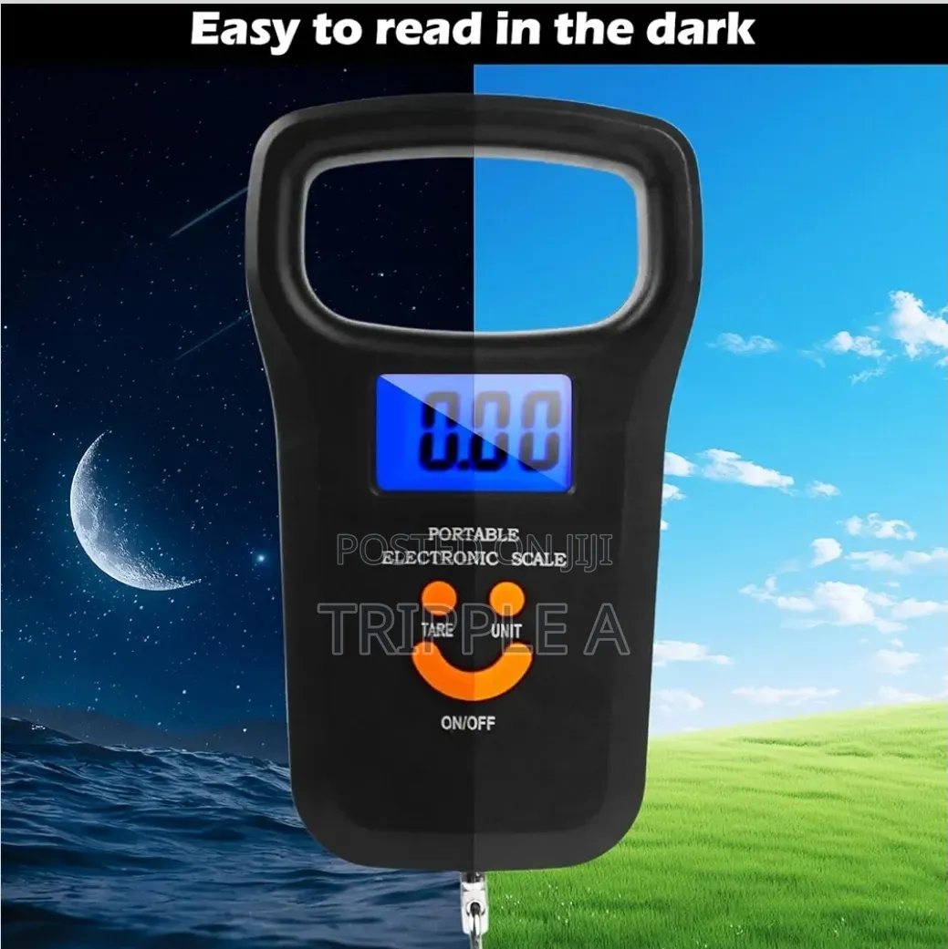 Portable Rechargeable Digital Luggage Scale