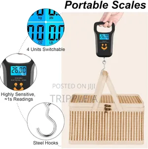 Portable Rechargeable Digital Luggage Scale