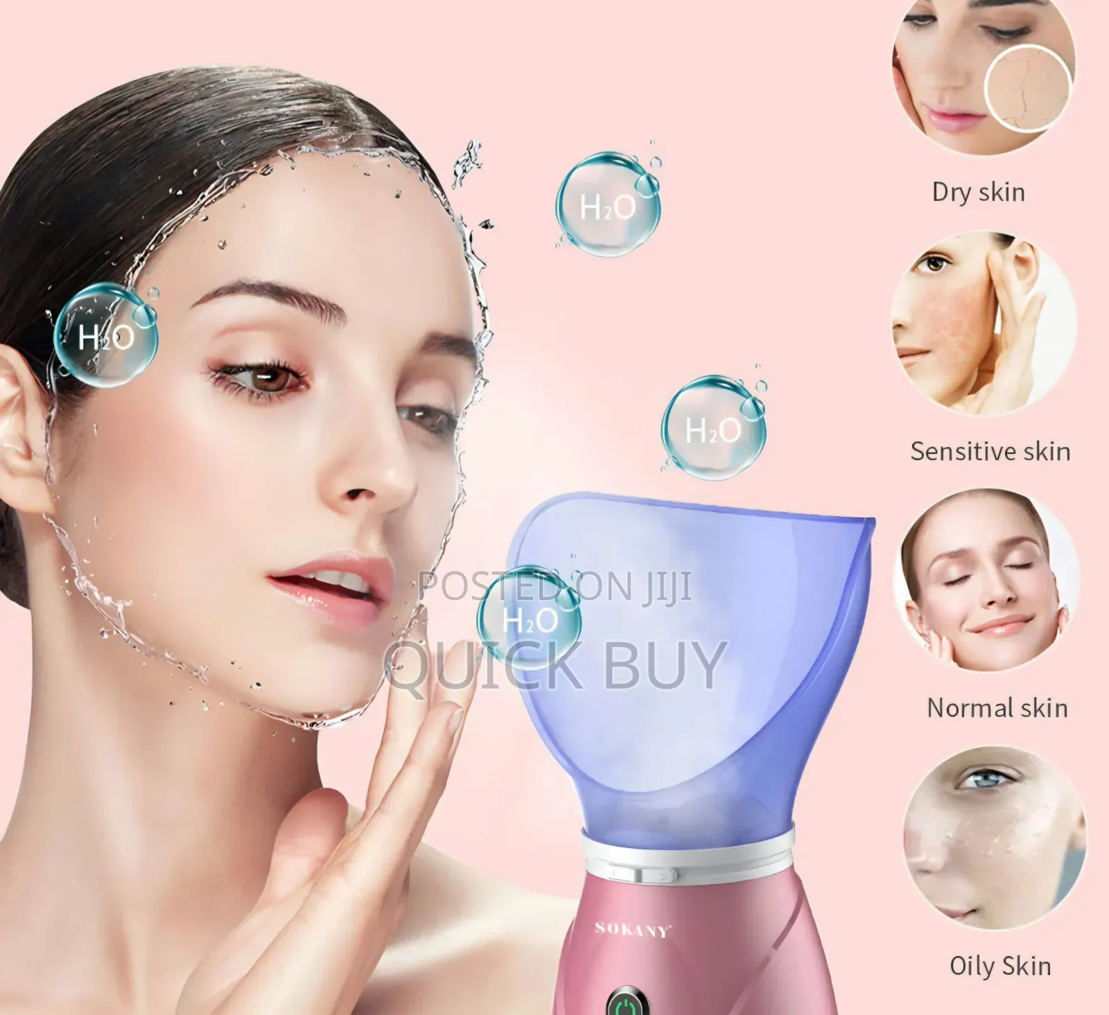 Sokany Sauna Facial Face Steamer
