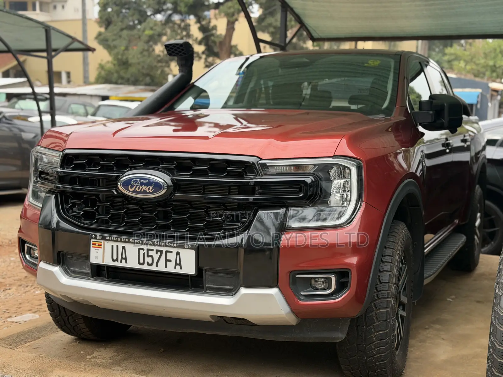 Ford Ranger Wildtrak 2023 Maroon