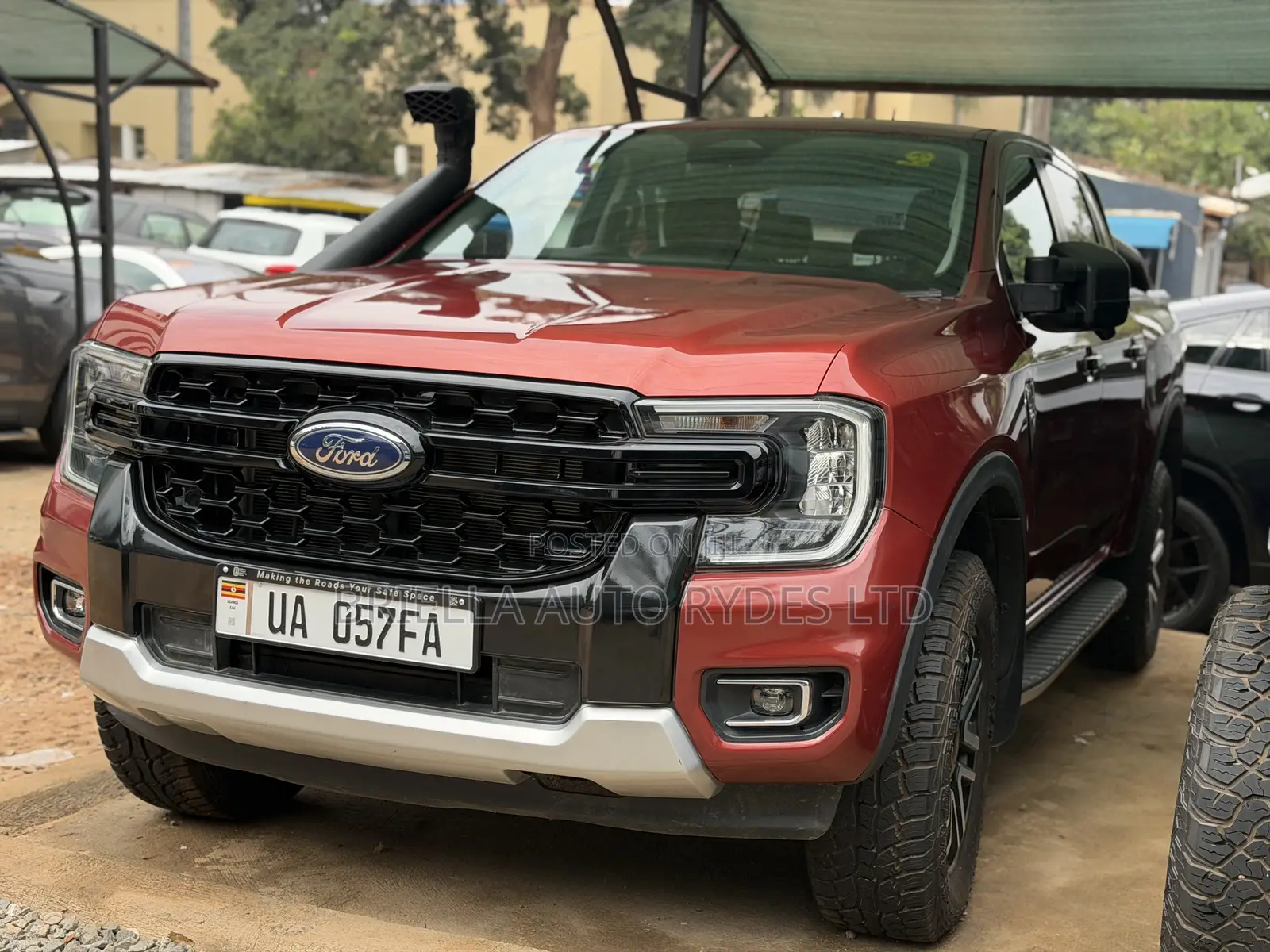 Ford Ranger Wildtrak 2023 Maroon