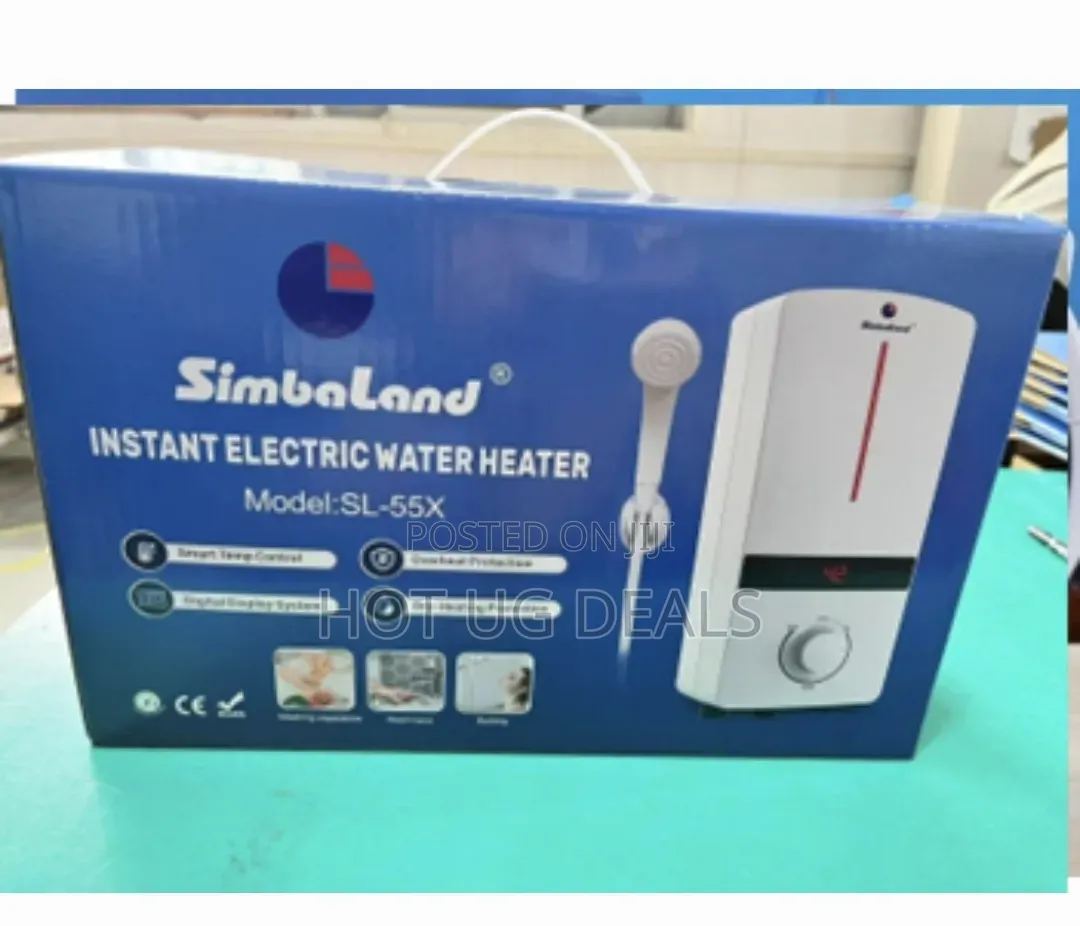 Simbaland Instant Electric Water Heater With Shower Head