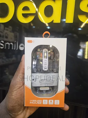 Transparent Wireless Rechargeable Optical Mouse