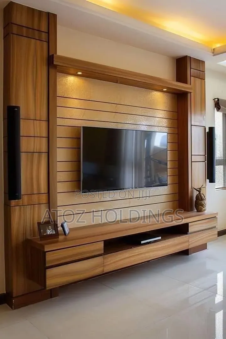 TV Stands/Kampala Wall Unit TV Stands Customization From 2,000,000/-