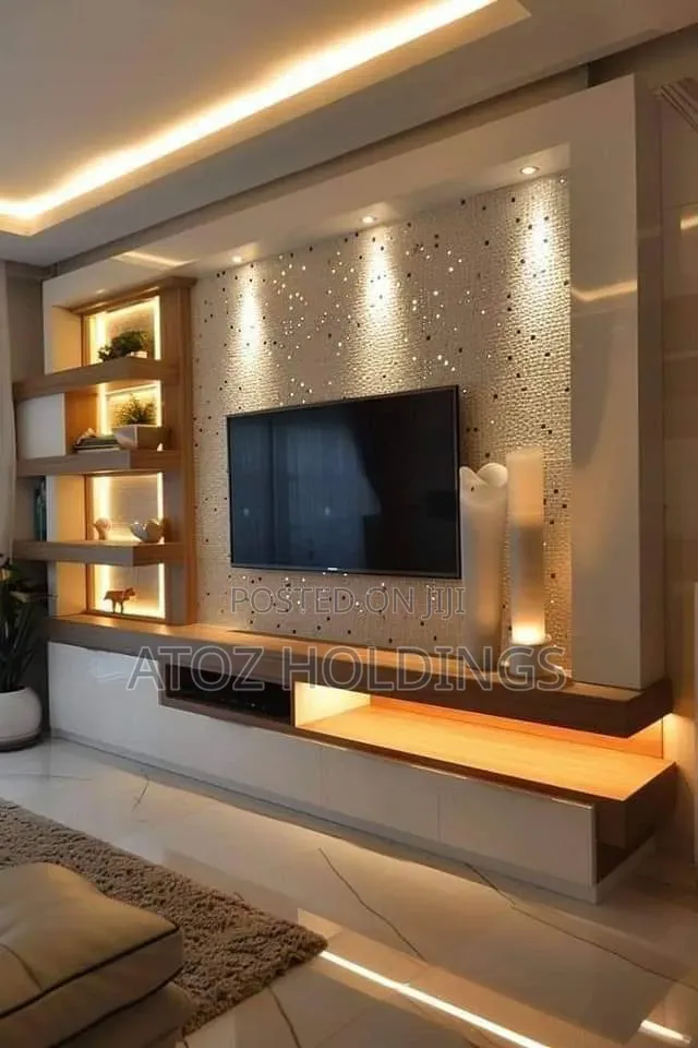 TV Stands/Kampala Wall Unit TV Stands Customization From 2,000,000/-