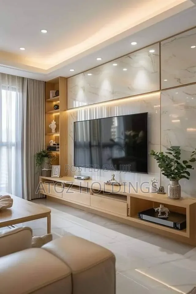 TV Stands/Kampala Wall Unit TV Stands Customization From 2,000,000/-