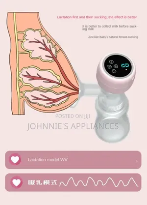 Portable Electric Breast Pump – 4 Modes, Compact Convenient