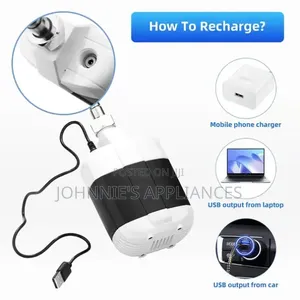 Portable Mini Smart Shower / Rechargeable Handheld Shower Kit