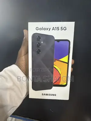 New Samsung Galaxy A15 5G 64 GB Black