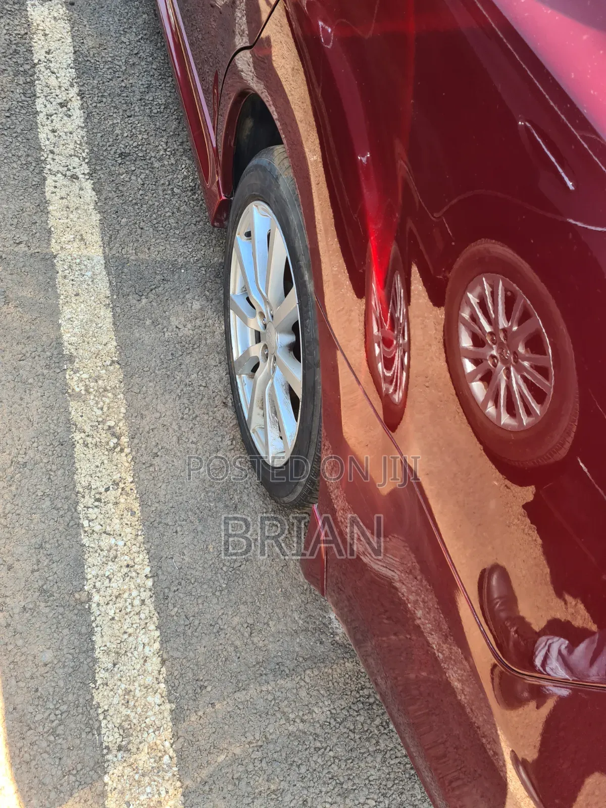 Subaru Legacy 2012 Red